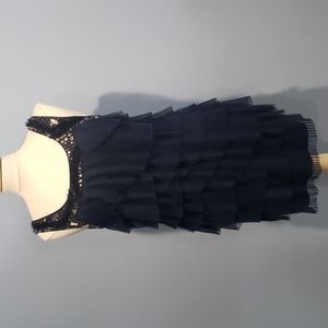 Miss Me navy embellished sleeveless dress